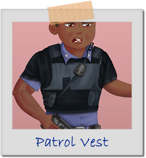 Crooked Cop Protective Equipment - Bulletproof Vest